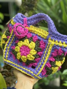 granny square bag