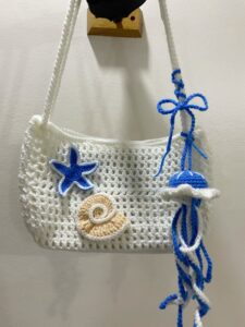 crochet sholder bag